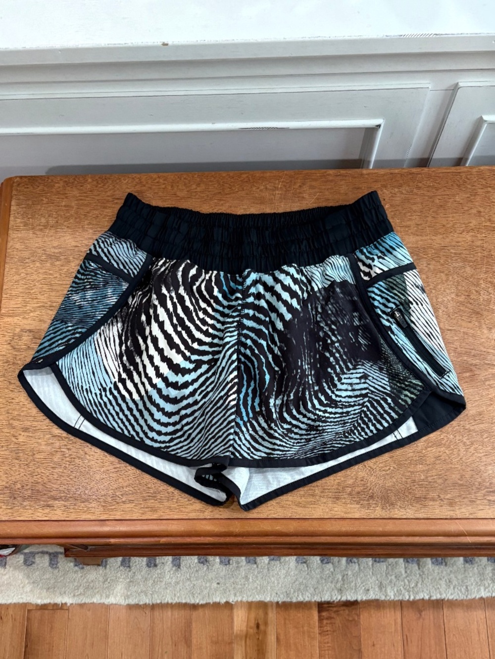 Lululemon Tracker Short III 2016 Seawheeze - Secret Society Tofino Teal